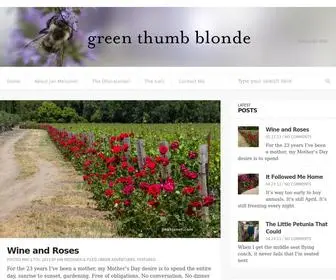 Jmeissner.com(Green Thumb Blonde) Screenshot