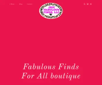 Jmfabulousfindsllc.com(A Boutique) Screenshot