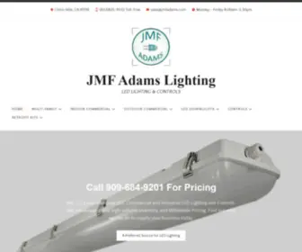 Jmfadams.com(LED LIGHTING) Screenshot