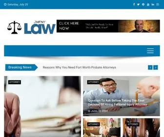 JMFNylaw.com(Law Blog) Screenshot