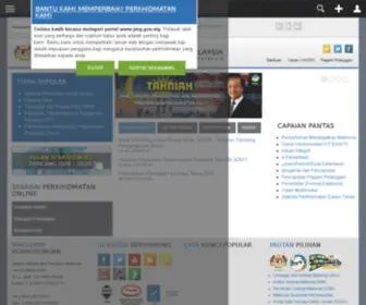 JMG.gov.my(Laman Web Rasmi Jabatan Mineral dan Geosains Malaysia (JMG)) Screenshot
