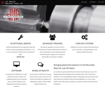 JMgrisleymachine.com(Grisley Machine Tools) Screenshot