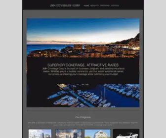 JMhcoveragecorp.com(JMH Coverage Corp) Screenshot