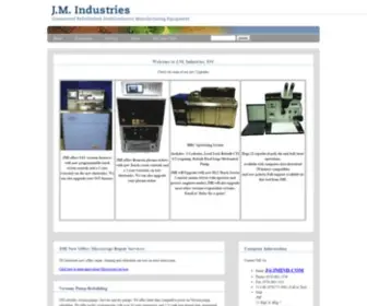 Jmind.com(Semiconductor Manufacturing Equipment) Screenshot