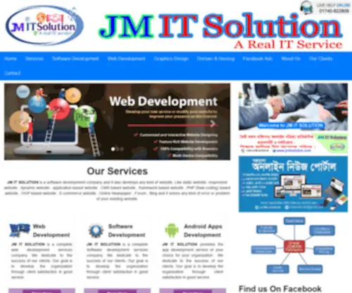 Jmitsolution.com(JM IT Solution) Screenshot