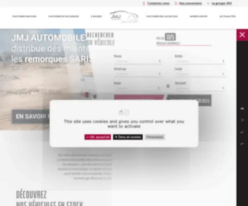 JMJ-Citroen.com(JMJ Automobiles) Screenshot