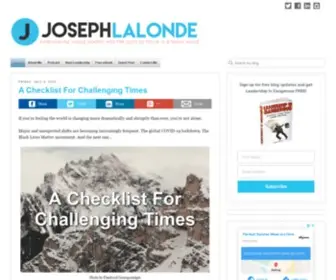 Jmlalonde.com(Joseph Lalonde) Screenshot