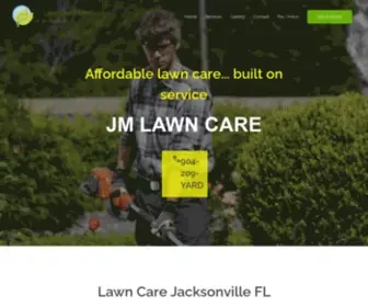 Jmlawncarejax.com(Jm lawn care of jacksonville fl) Screenshot