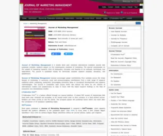 JMM-Net.com(Journal of Marketing Management) Screenshot