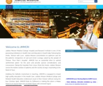 JMMcri.org(Jubilee Mission Medical College and Research Institute) Screenshot