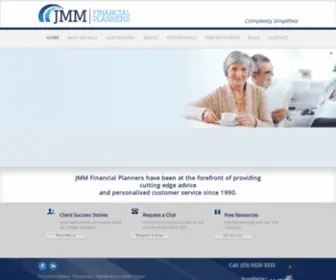 JMmfinancialplanners.com.au(JMM Financial Planners) Screenshot