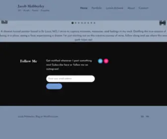 Jmobberleyart.com(Oil) Screenshot