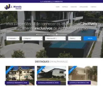 Jmoraisimoveis.com.br(Imobiliária em Alphaville) Screenshot