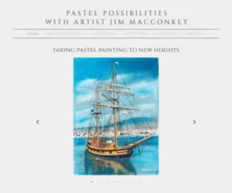 Jmpastels.com(Pastels Fine Art) Screenshot