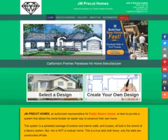 JMprecuthomes.com(JM Precut Homes) Screenshot