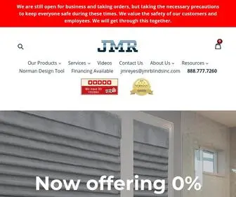 JMRblindsinc.com(JMR Blind Inc) Screenshot