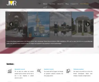 JMR.ir(Jameehnegar Market Research Institute) Screenshot