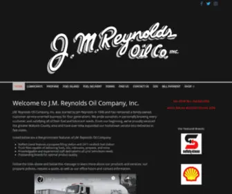 Jmroil.com(Reynolds Oil Company) Screenshot