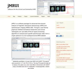 Jmrui.eu(Jmrui) Screenshot