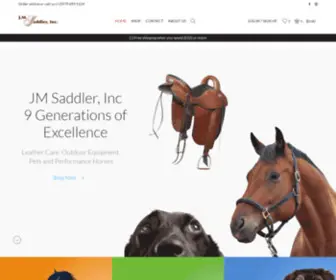 Jmsaddler.com(JM Saddler) Screenshot