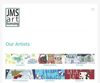 Jmsartlicensing.com(JMS Art Licensing) Screenshot