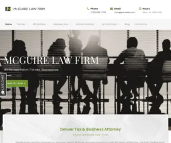 Jmtaxlaw.com(Denver Tax Lawyer) Screenshot