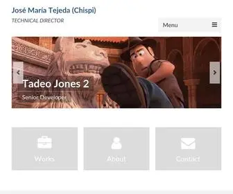 Jmtejeda.es(My Portfolio) Screenshot