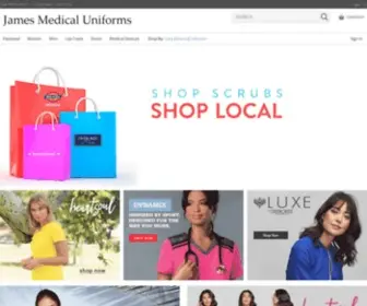 Jmu-Cherokee.com(James Medical Uniforms) Screenshot