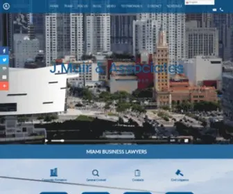 Jmuirandassociates.com(Miami Business Lawyer) Screenshot