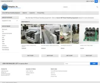 JMW-INC.com(SMT Equipment For Sale) Screenshot