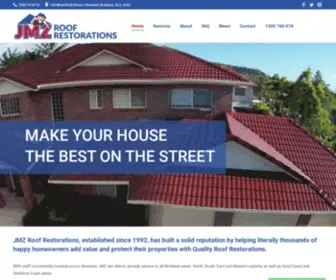 JMZ.net.au(JMZ Roof Restorations Brisbane & Gold Coast) Screenshot