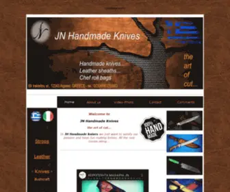 JN-Handmade-Knives.com(JN handmade knives) Screenshot