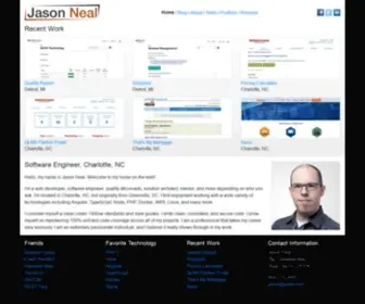 Jneal.com(Jason Neal) Screenshot