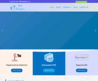 Jnetbio.com(JNET Biologics) Screenshot