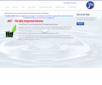 Jnetonthego.com(Jnet Software Filtering) Screenshot