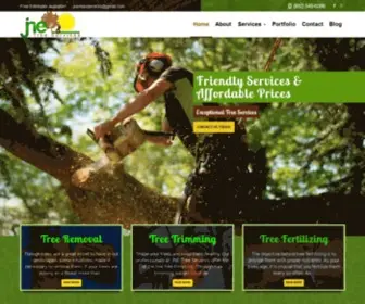 Jnetreeservicespreservation.com(Tree Services in Houston TX) Screenshot