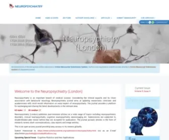 Jneuropsychiatry.org(Neuropsychiatry premier academic journals) Screenshot