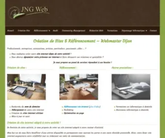 JNG-Web.com(Création de Sites & Référencement) Screenshot