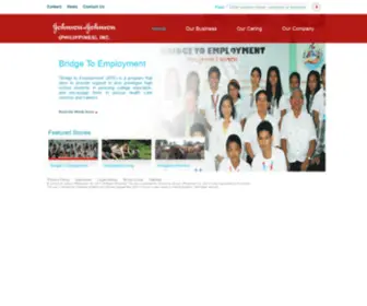 JNJ.com.ph(Johnson & Johnson) Screenshot