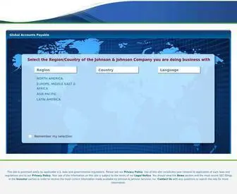 JNJGBS.com(Global Accounts Payable) Screenshot