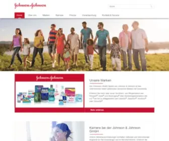 JNjgermany.de(Johnson & Johnson Consumer Health) Screenshot