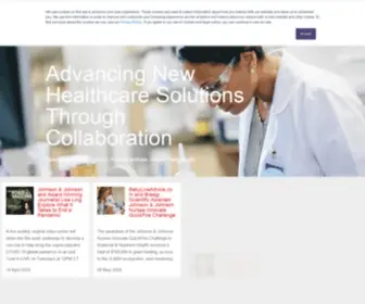 Jnjinnovation.com(Innovation Centers) Screenshot