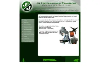 Jnjinternational.com(STG Logistics) Screenshot