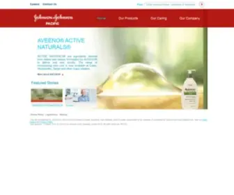 JNJNZ.co.nz(Johnson & Johnson) Screenshot