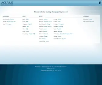 JNjvision.com(ACUVUE® Brand) Screenshot