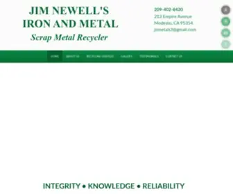 Jnmetals.com(Scrap Metal Recycling) Screenshot