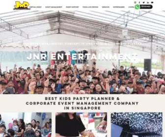 Jnrentertainment.com.sg(Top Event Company Singapore) Screenshot