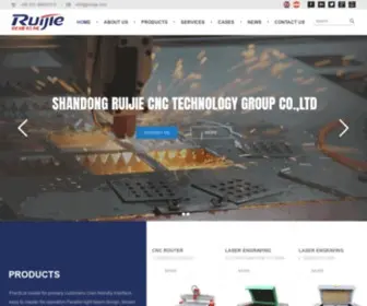 Jnruijie.com(Shandong Ruijie CNC Technology Group Co) Screenshot