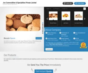 JNS-India.com(JNS Commodities & Specialities Private Limited) Screenshot