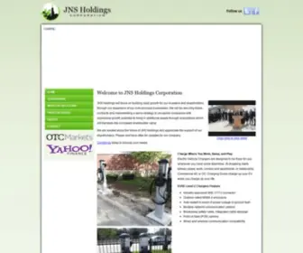 JNsholdings.com(JNS Holdings Corporation) Screenshot